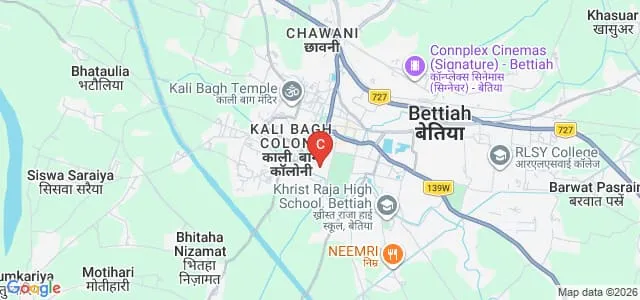 Government Medical College, Bettiah Map