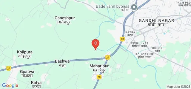 Karma Devi Smriti Mahavidyalaya, Basti Map