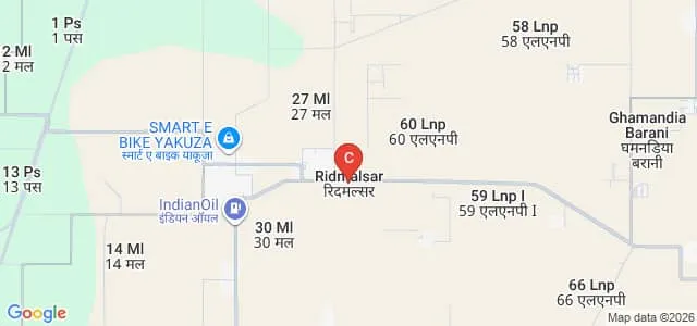 MN Institute of Teacher's Training, Bikaner Map