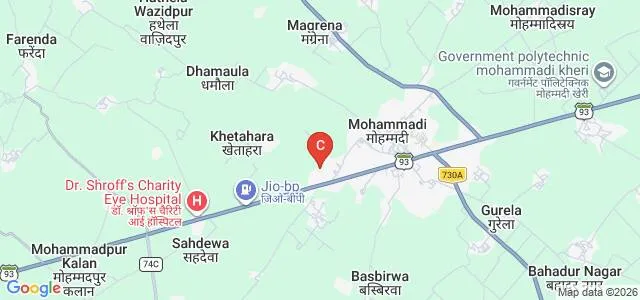 Mohammadi Mahavidyalaya, Mohammadi Map