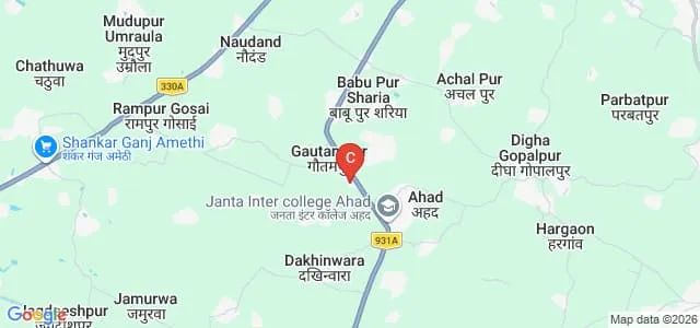 Raja Kanh PG College, Sultanpur Map
