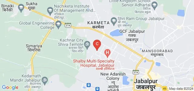 Nachiketa College of Business Studies, Jabalpur Map