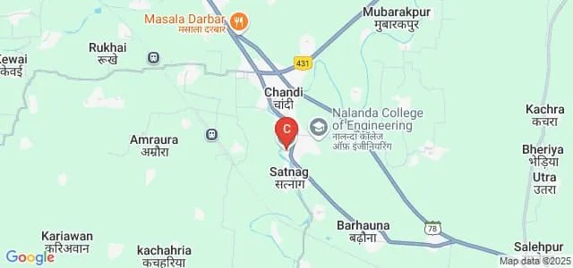 Magadh Mahavidyalaya, Nalanda Map