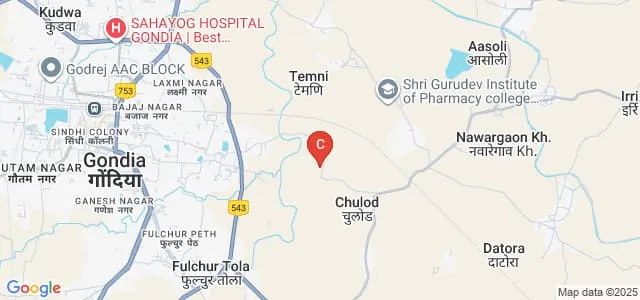 Gondia College of Pharmacy, Gondia Map