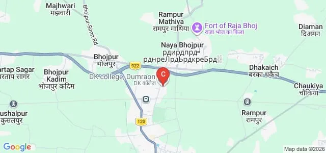 DK College, Dumraon Map