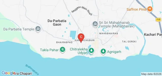 Tezpur College, Tezpur Map