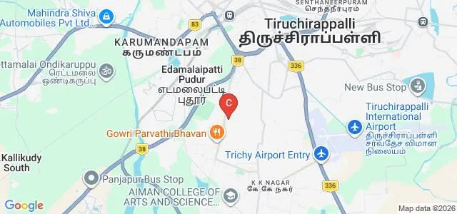 Sri Adhisankarar Teacher Training Institute, Tiruchirappalli Map