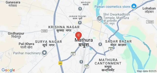 ASM Polytechnic, Mathura Map