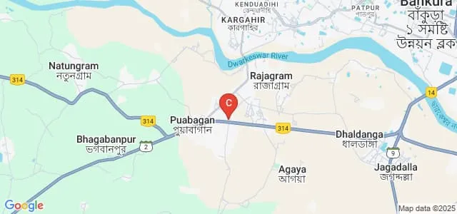 Bankura Unnayani Institute of Engineering, Bankura Map