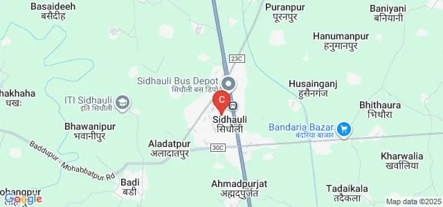Dev Kumari Rajaram Pharmacy Shiksha Sansthan, Sitapur Map