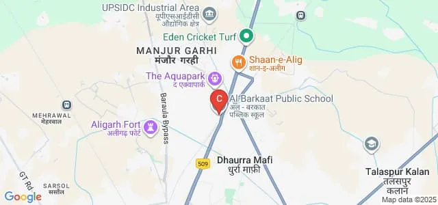 Al-Barkaat Institute of Management Studies, Aligarh Map