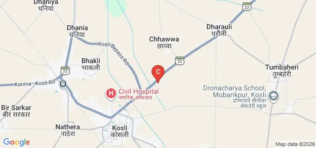 MDS College of Education, Rewari Map
