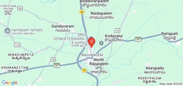 Sasikanthreddy College of Pharmacy, Nellore Map