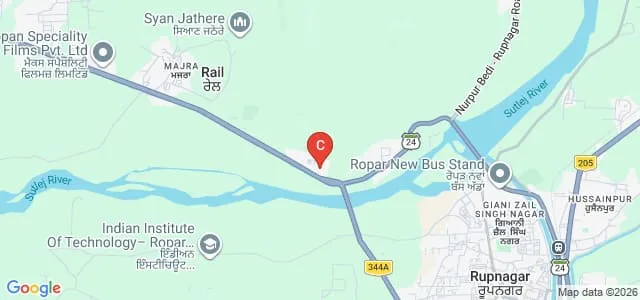Rayat Institute of Pharmacy, Railmajra Map