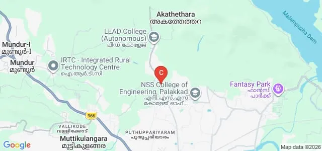 Lead College of Management, Palakkad Map