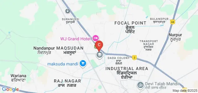 Central Institute of Hand Tools, Jalandhar Map