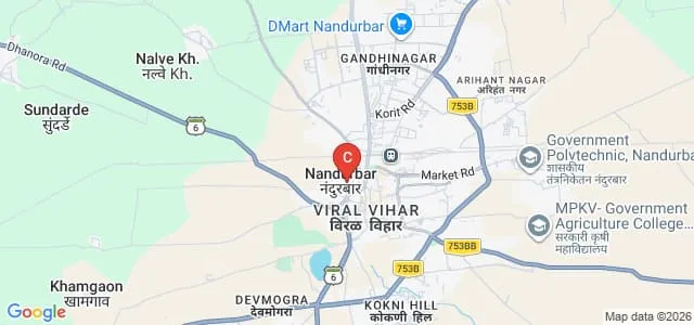 Tribal Education Society's Arts Commerce and Science Mahila Mahavidyalaya, Nandurbar Map