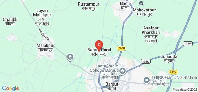 Degree College, Baraut Map