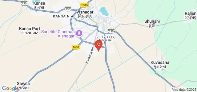 Nootan College of Nursing, Visnagar Map