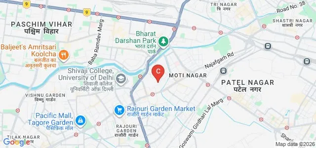 ESI Post Graduate Institute of Medical Sciences and Research, New Delhi Map