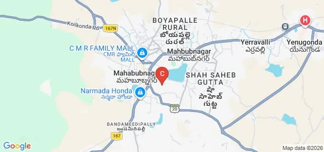 Al Madina College of Education, Mahabubnagar Map