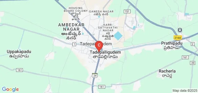 Aditya Degree College, Tadepalligudem Map
