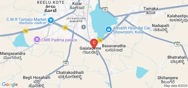 Basavashree College of Law, Kolar Map