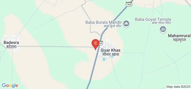 Satya Ayurvedic Medical College and Hospital, Sisar Khas, Meham Map