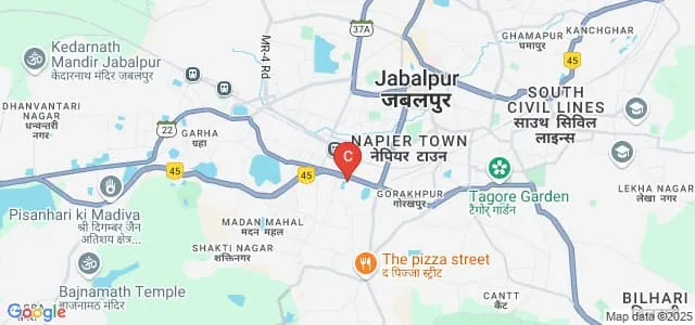 Sri Guru Tegh Bahadur Khalsa College, Jabalpur Map