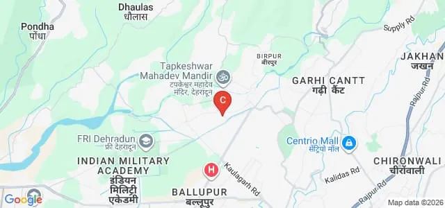 DD College, Dehradun Map