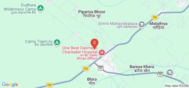 One Beat College of Medical Sciences, Lakhimpur Kheri Map