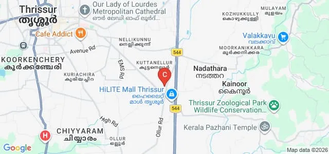 Sri C Achutha Menon Government College, Thrissur Map