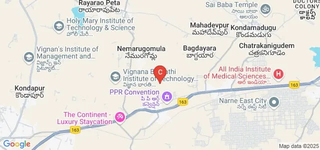 Anurag College of Engineering, Ghatkesar Map