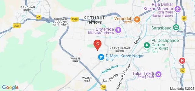 Marathwada Mitra Mandal's College of Engineering, Pune Map