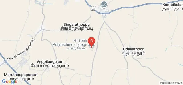 Hi Tech Polytechnic College, Tirunelveli Map