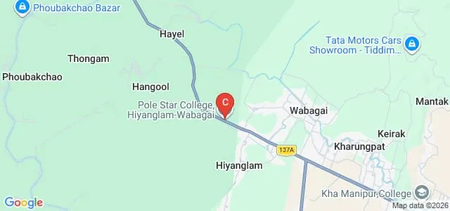 Pole Star College, Manipur Map