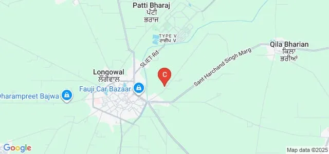 Shaheed Bhai Mani Singh Khalsa College, Longowal Map