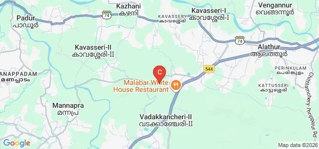 Sree Narayana College, Kavasseri Map