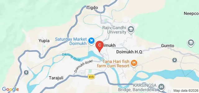Government College, Doimukh Map