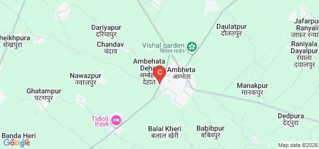 TGT College of Education, Saharanpur Map