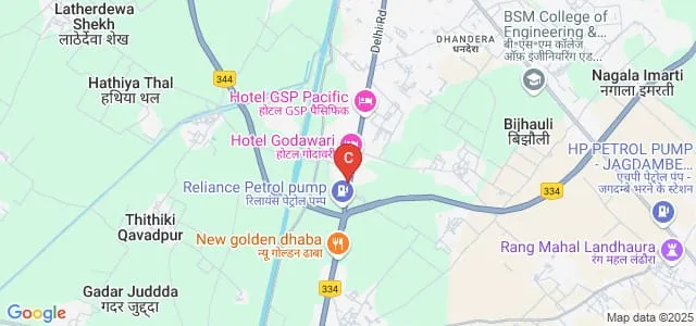 Government Degree College Manglore, Haridwar Map