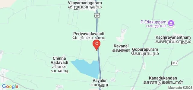 Senthil College of Education, Vriddhachalam Map