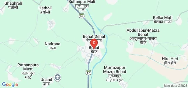 Dharm Singh Jagdish Singh Mahavidhayalaya, Saharanpur Map