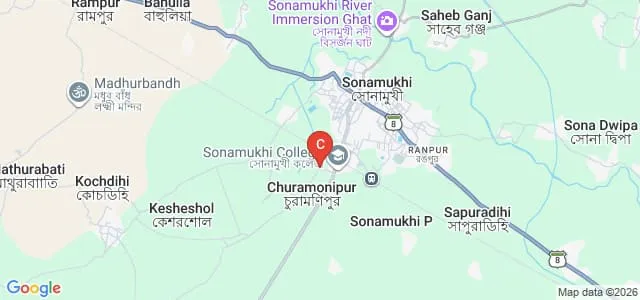 Athena B Ed College, Bankura Map