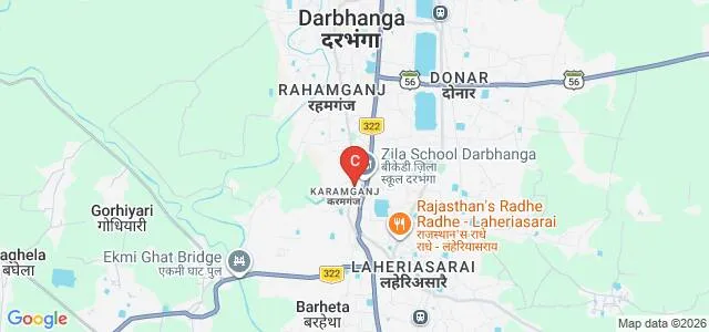 Salfia Unani Medical College and Hospital, Darbhanga Map
