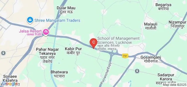 TDL College of Technology and Management, Lucknow Map
