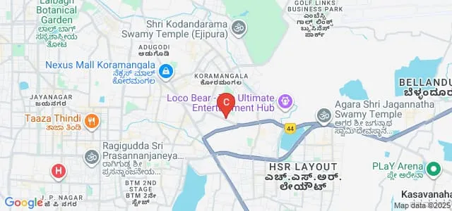 Amity Global Business School, Bangalore Map