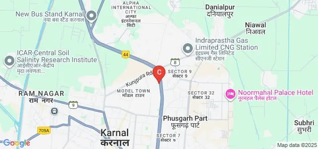 Gandhi College of Pharmacy, Karnal Map