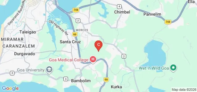 Srinivassa Sinai Dempo College of Commerce and Economics, Panjim Map