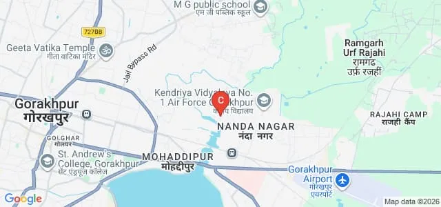 Chanmati Educational and Teacher Training Institute, Gorakhpur Map